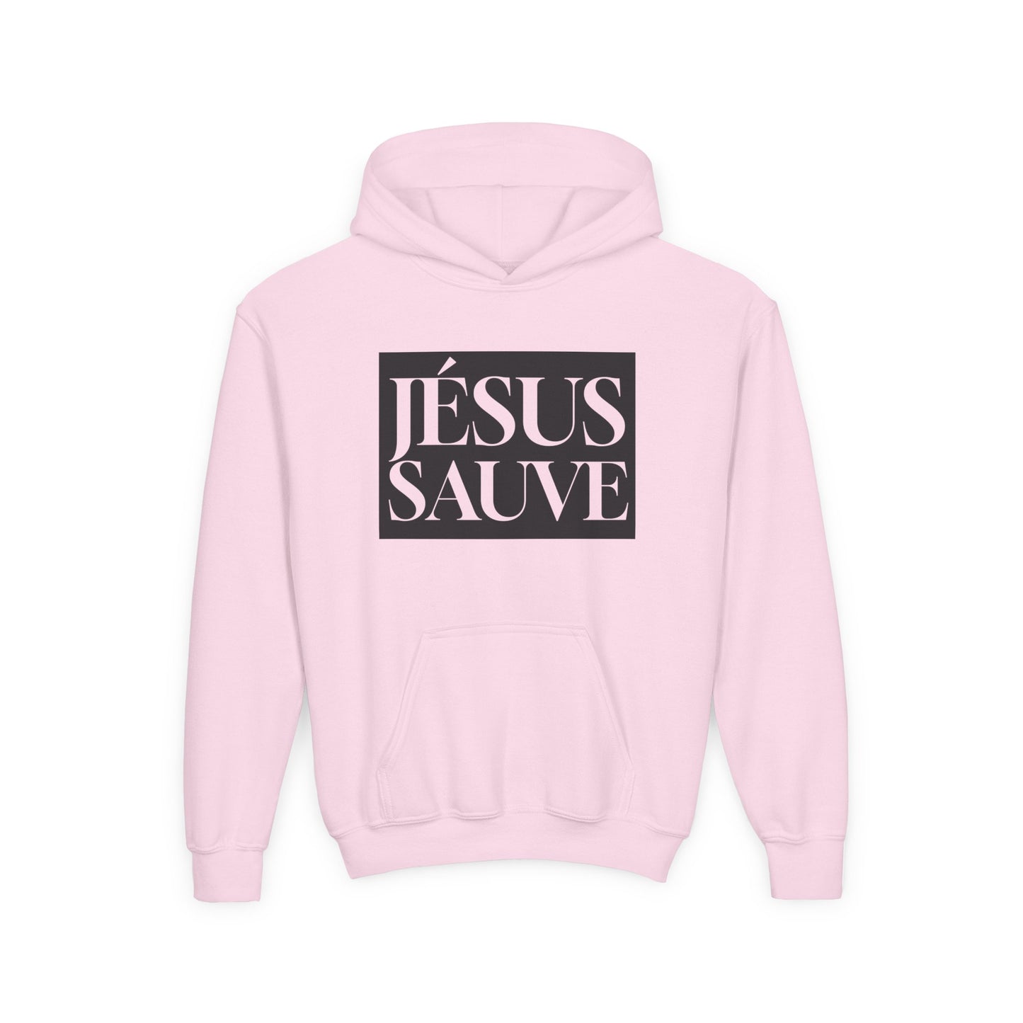 Jesus Saves - Kids Hoodie - French