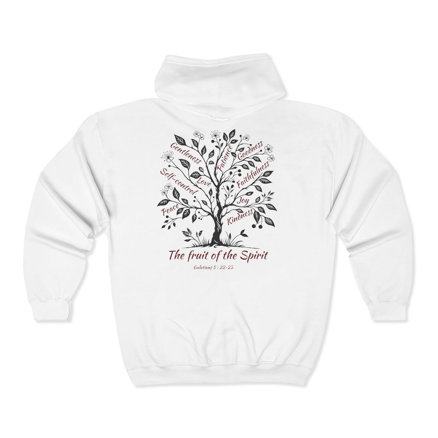Fruit of the Spirit - Adult Zip Hoodie - English