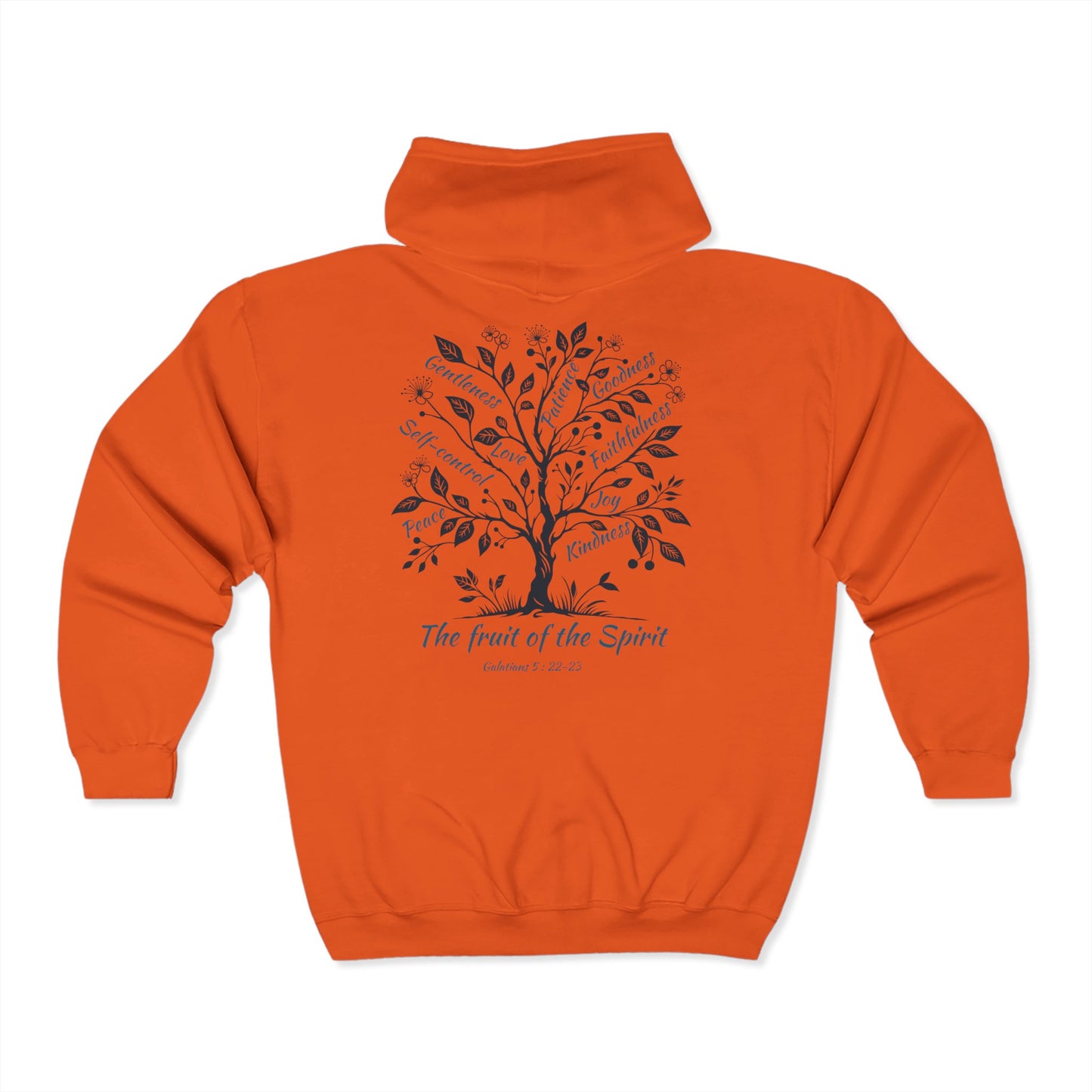 Fruit of the Spirit - Adult Zip Hoodie - English