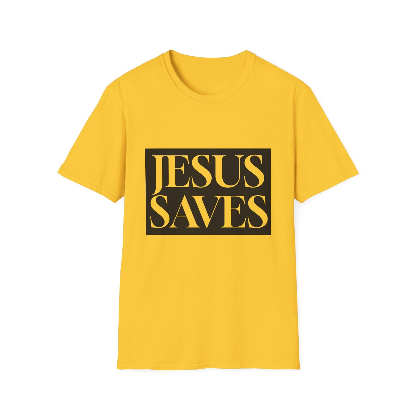 Jesus Saves - Adult Tee - English