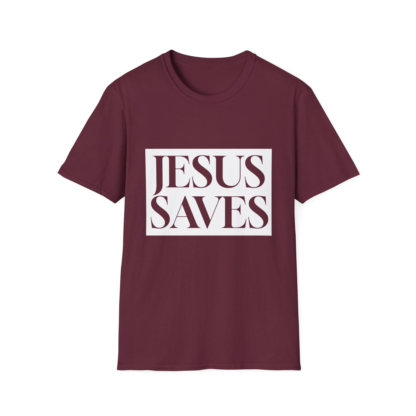 Jesus Saves - Adult Tee - English