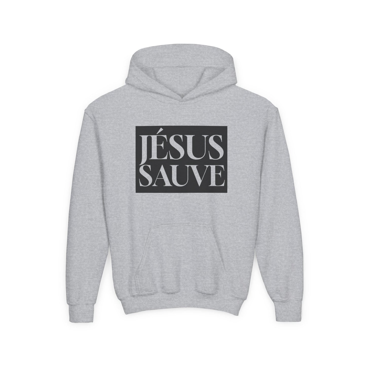 Jesus Saves - Kids Hoodie - French