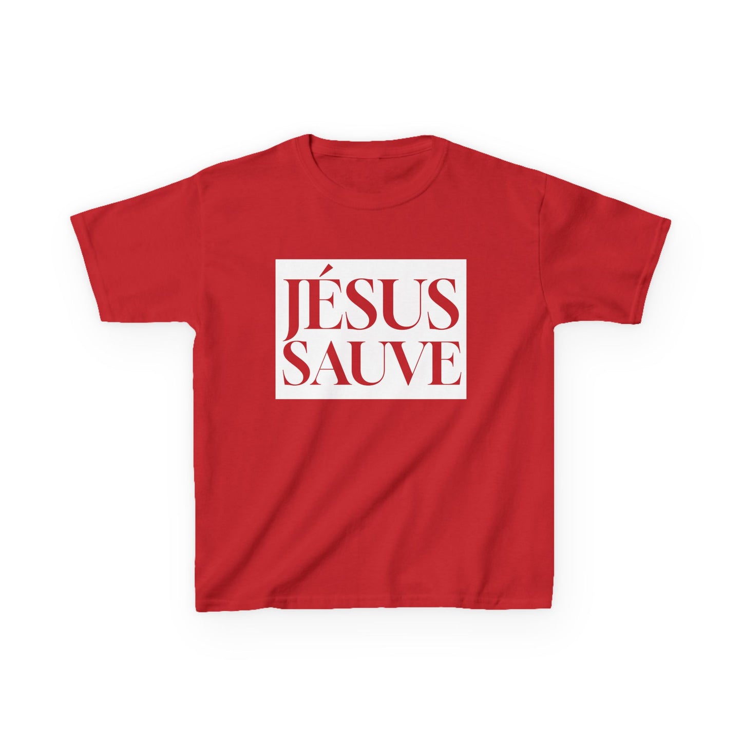 Jesus Saves - Kids Tee - French
