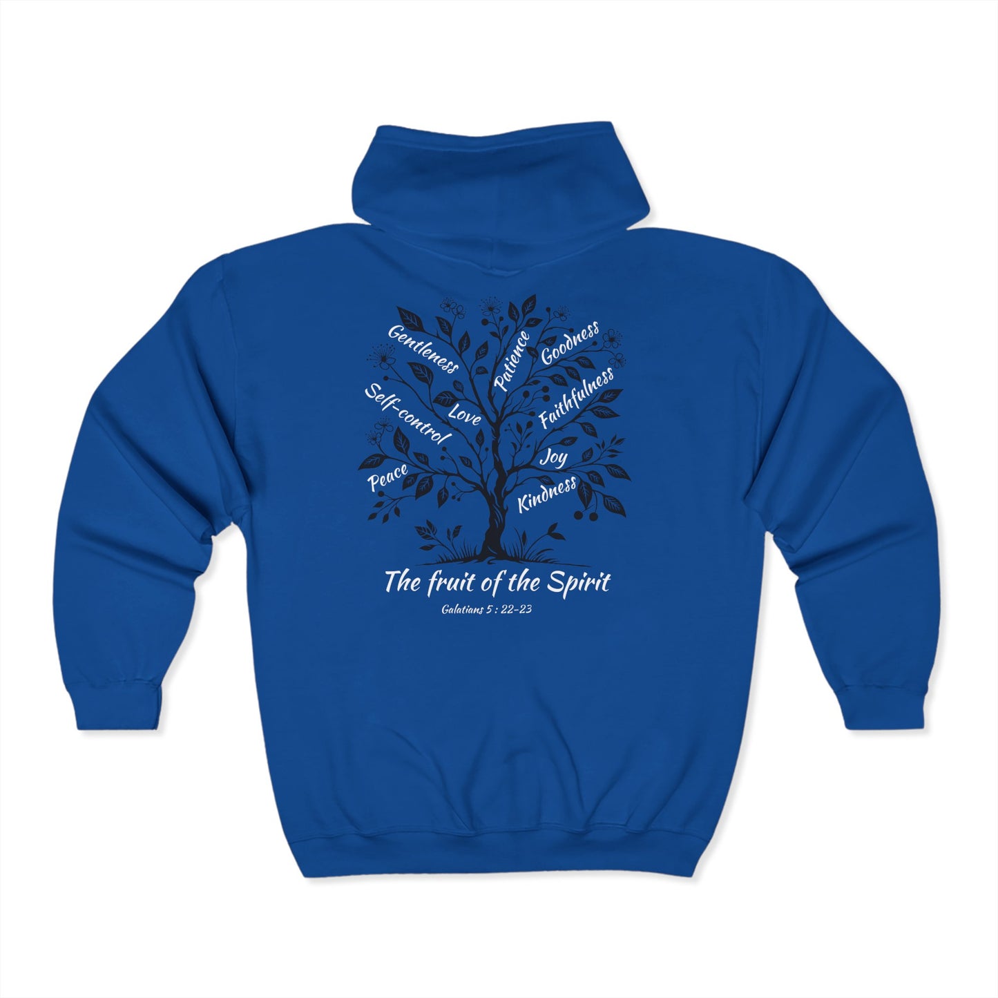 Fruit of the Spirit - Adult Zip Hoodie - English