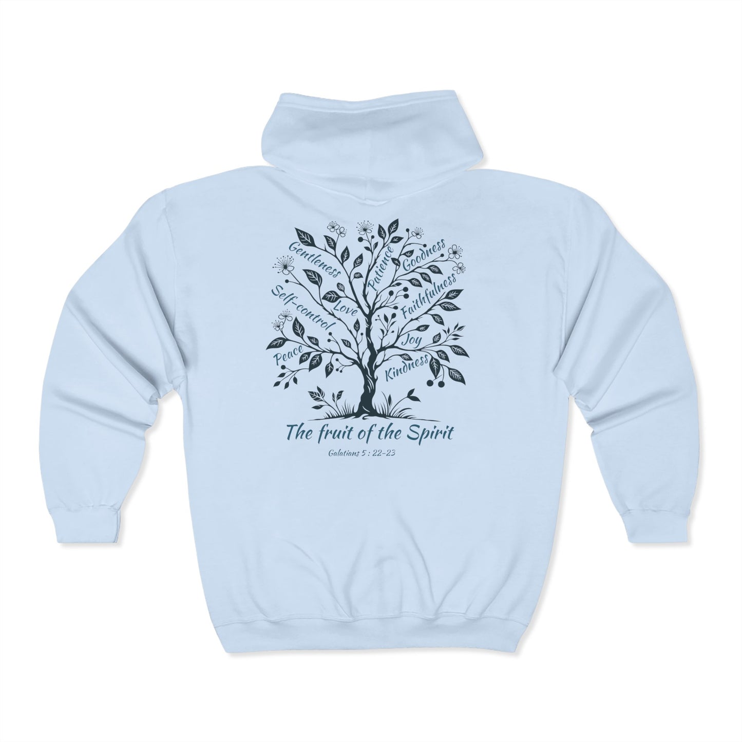 Fruit of the Spirit - Adult Zip Hoodie - English