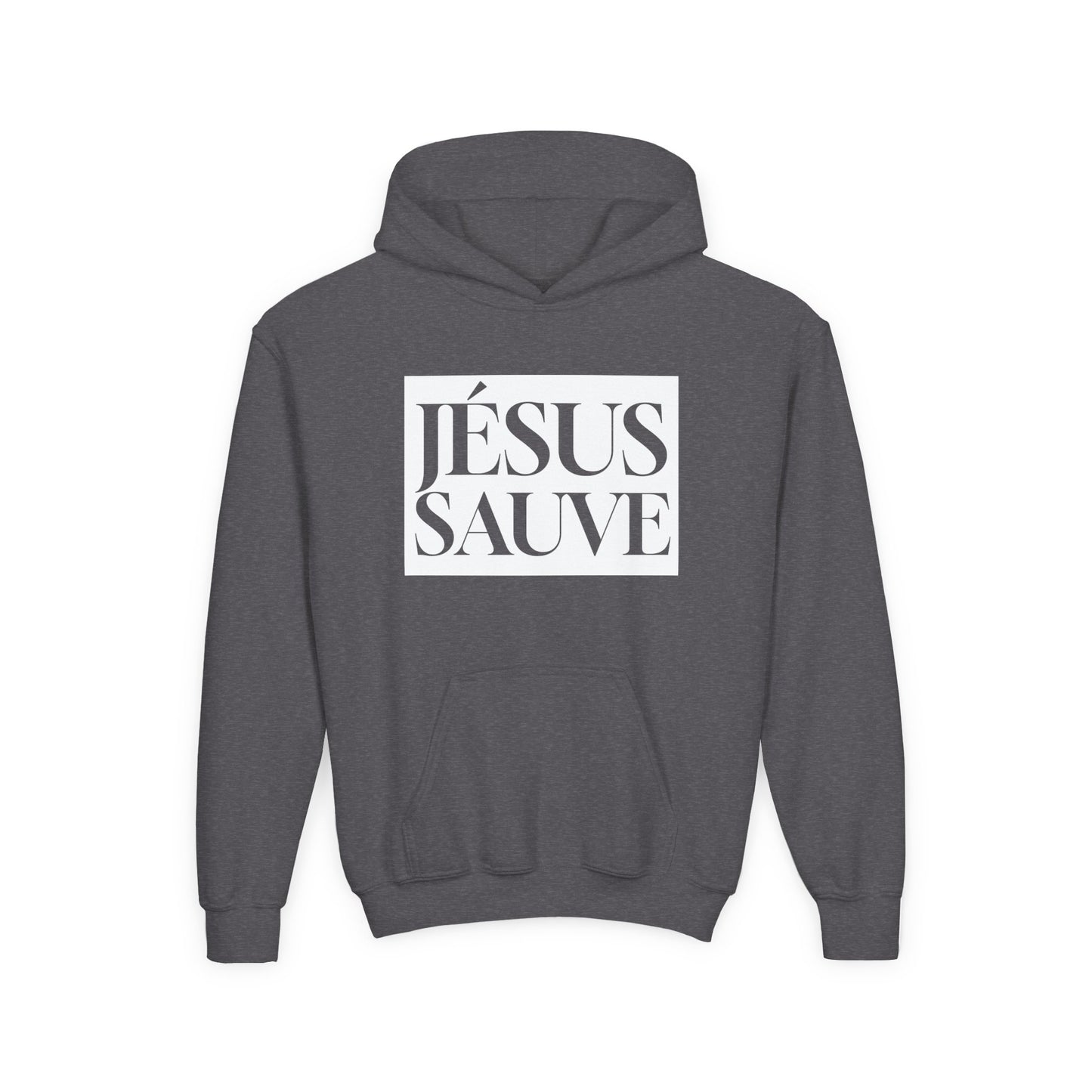 Jesus Saves - Kids Hoodie - French