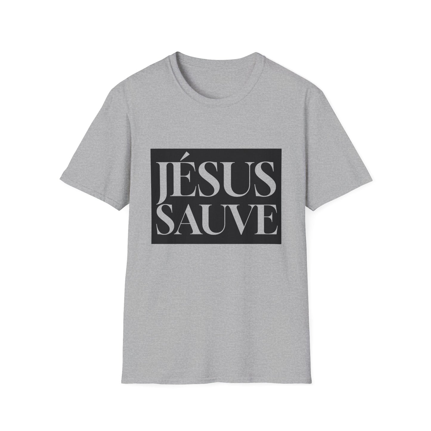 Jesus Saves - Adult Tee - French