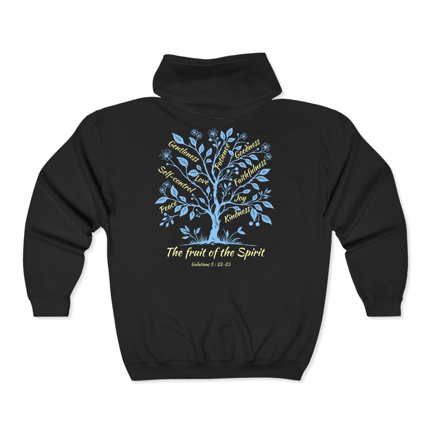 Fruit of the Spirit - Adult Zip Hoodie - English