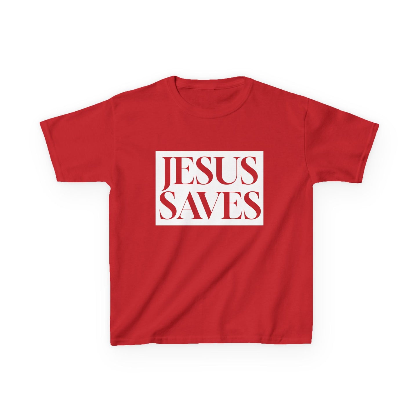 Jesus Saves - Kids Tee - English