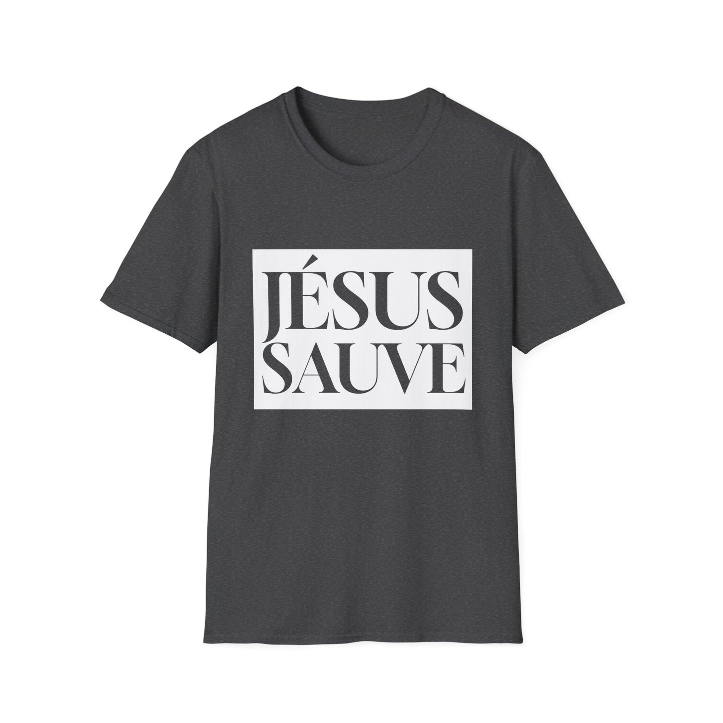 Jesus Saves - Adult Tee - French