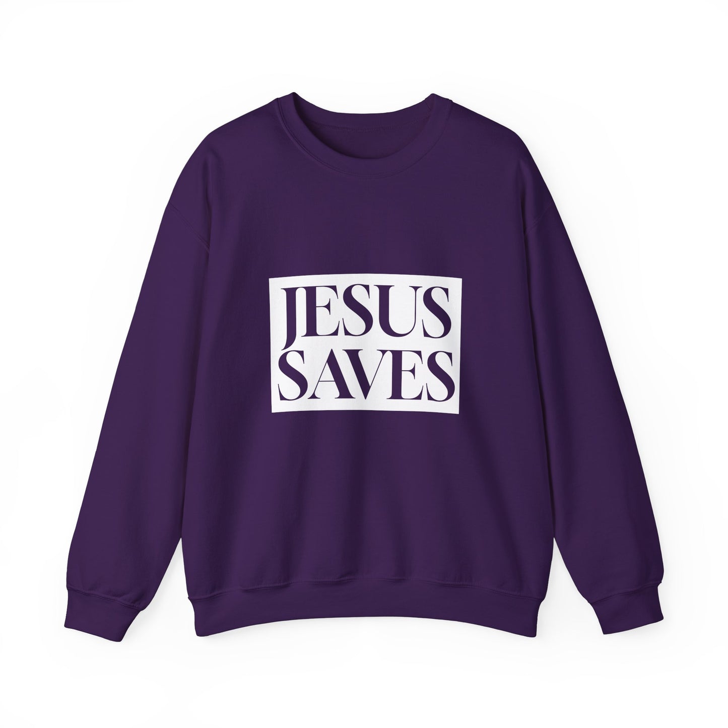 Jesus Saves - Adult Sweatshirt - English