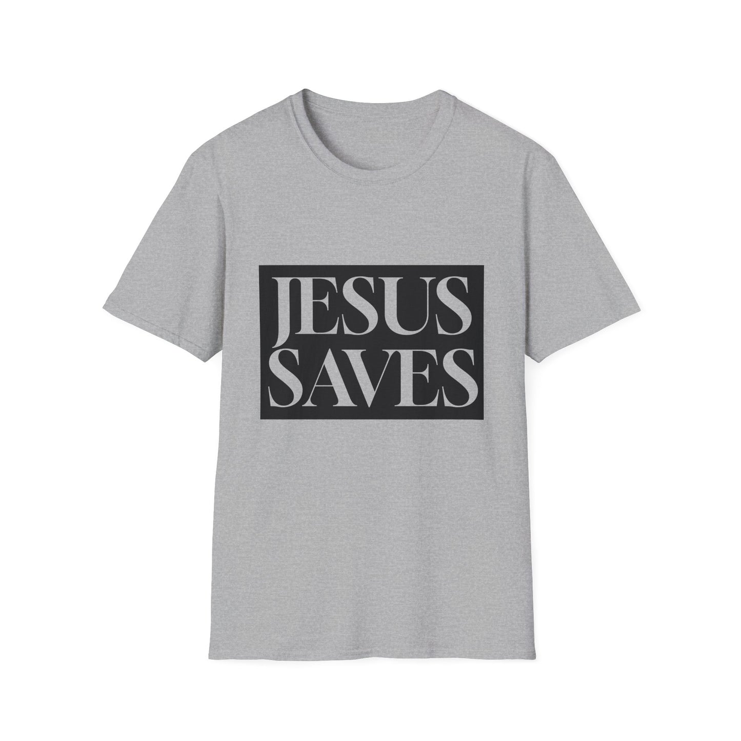 Jesus Saves - Adult Tee - English