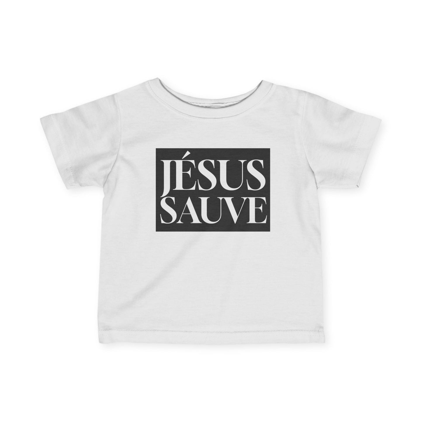 Jesus Saves - Infant Tee - French