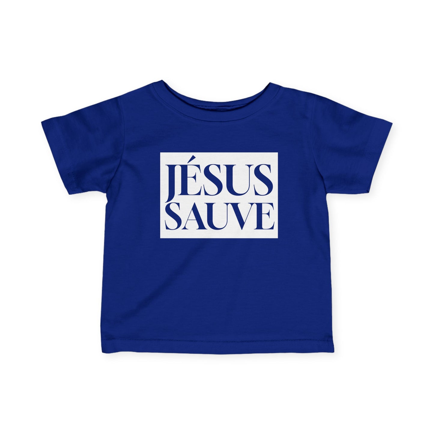 Jesus Saves - Infant Tee - French