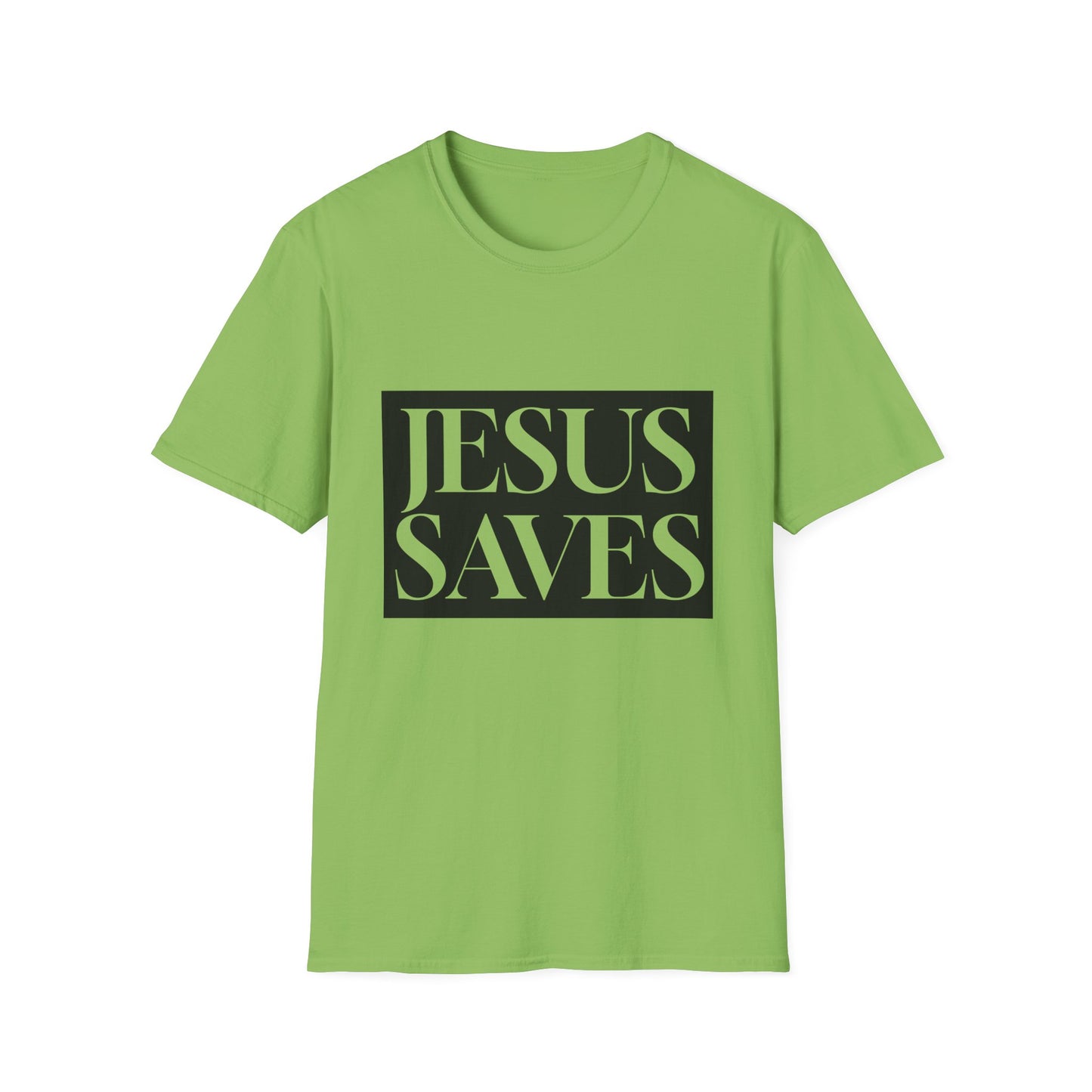 Jesus Saves - Adult Tee - English