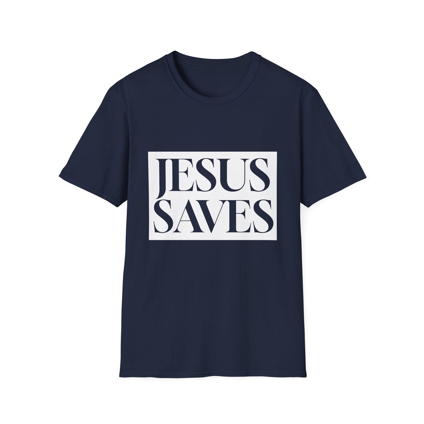 Jesus Saves - Adult Tee - English