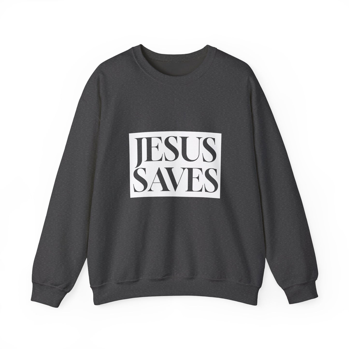 Jesus Saves - Adult Sweatshirt - English