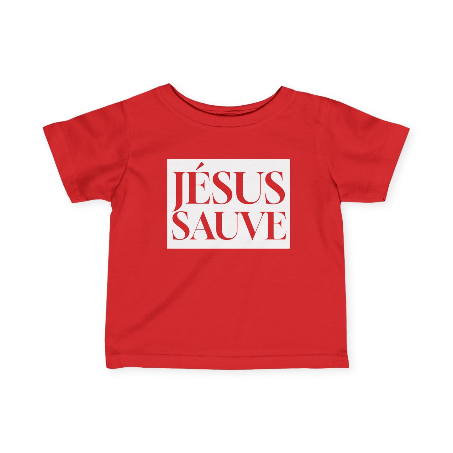 Jesus Saves - Infant Tee - French