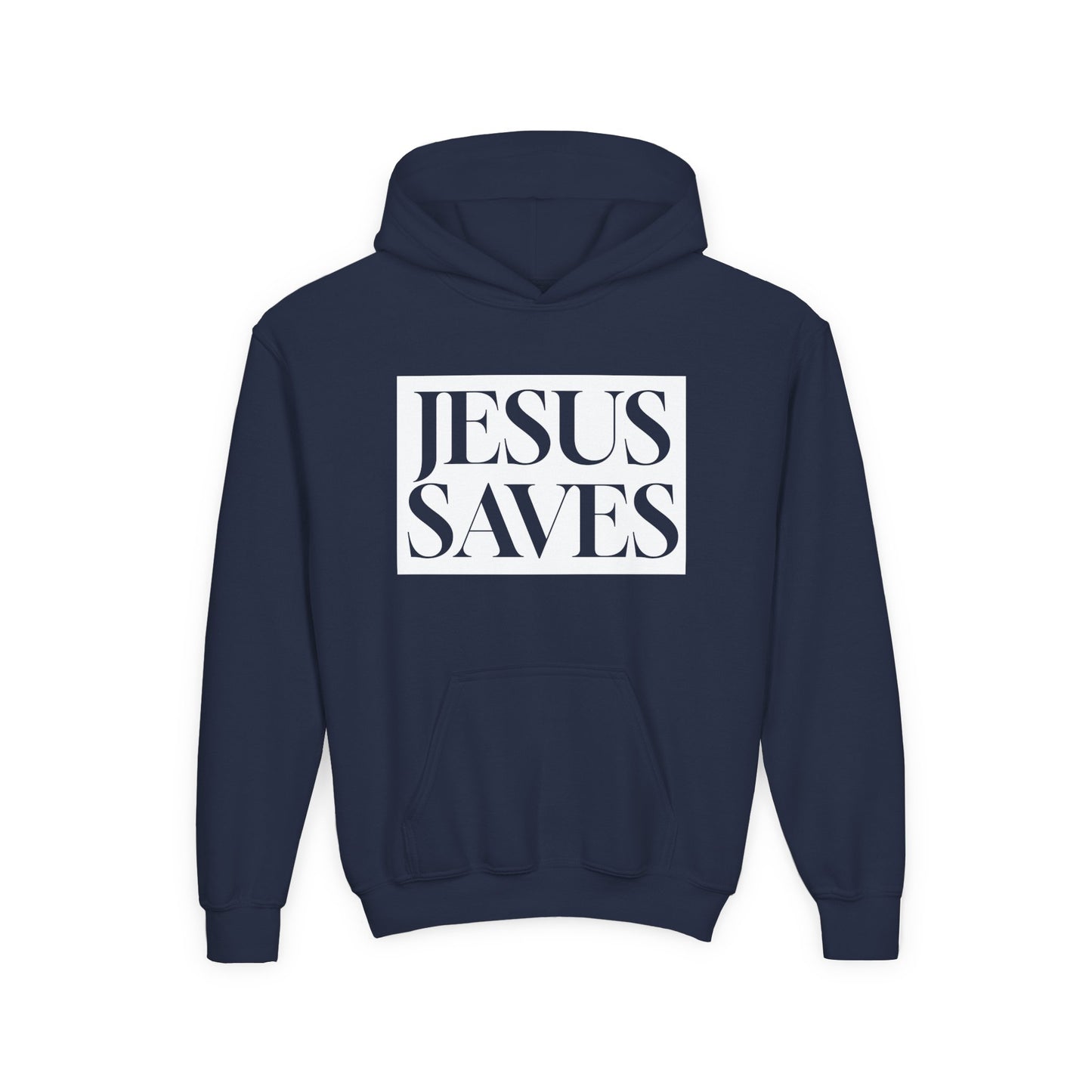 Jesus Saves - Kids Hoodie - English
