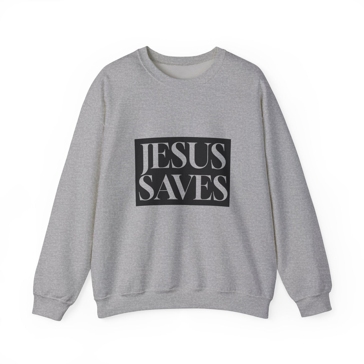 Jesus Saves - Adult Sweatshirt - English