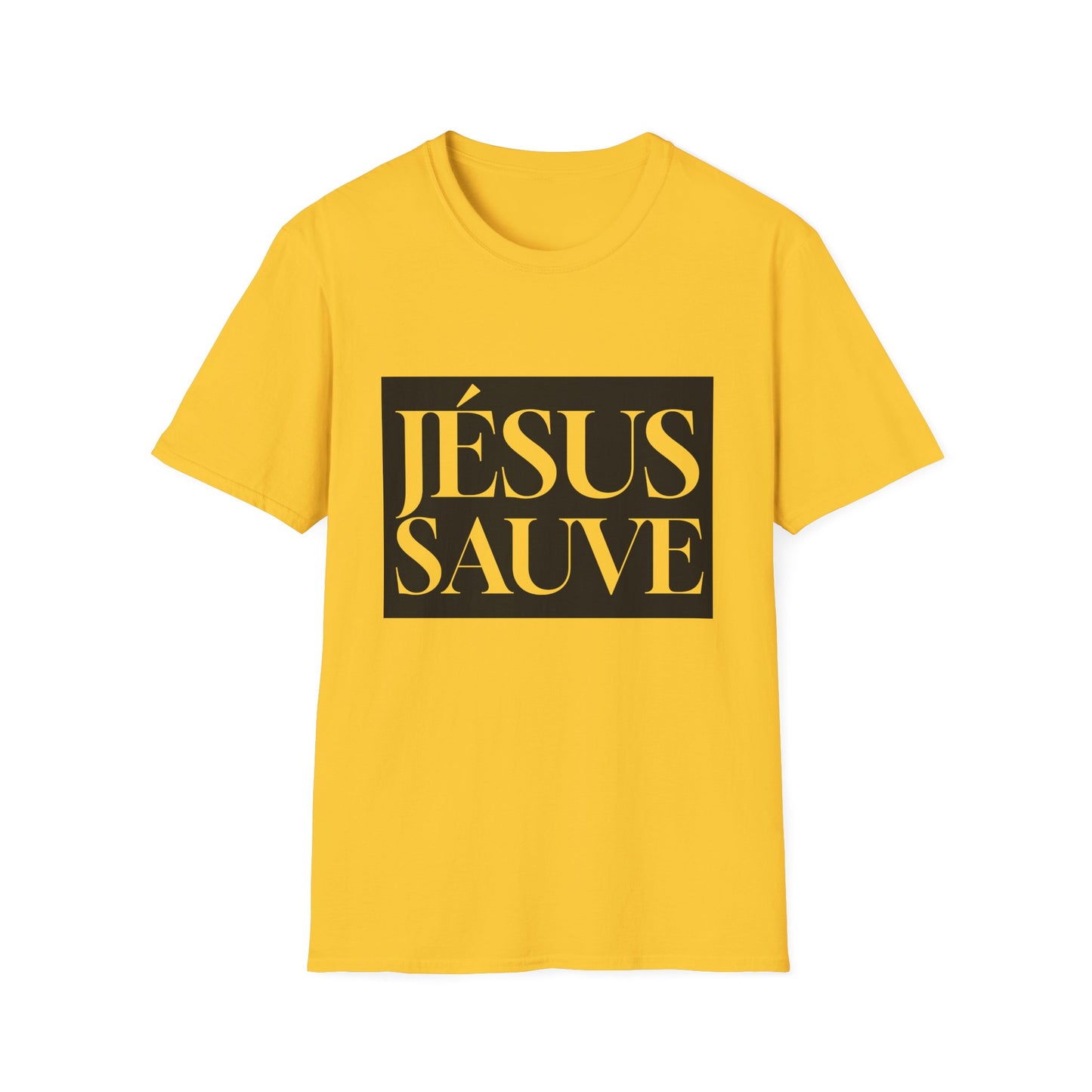 Jesus Saves - Adult Tee - French