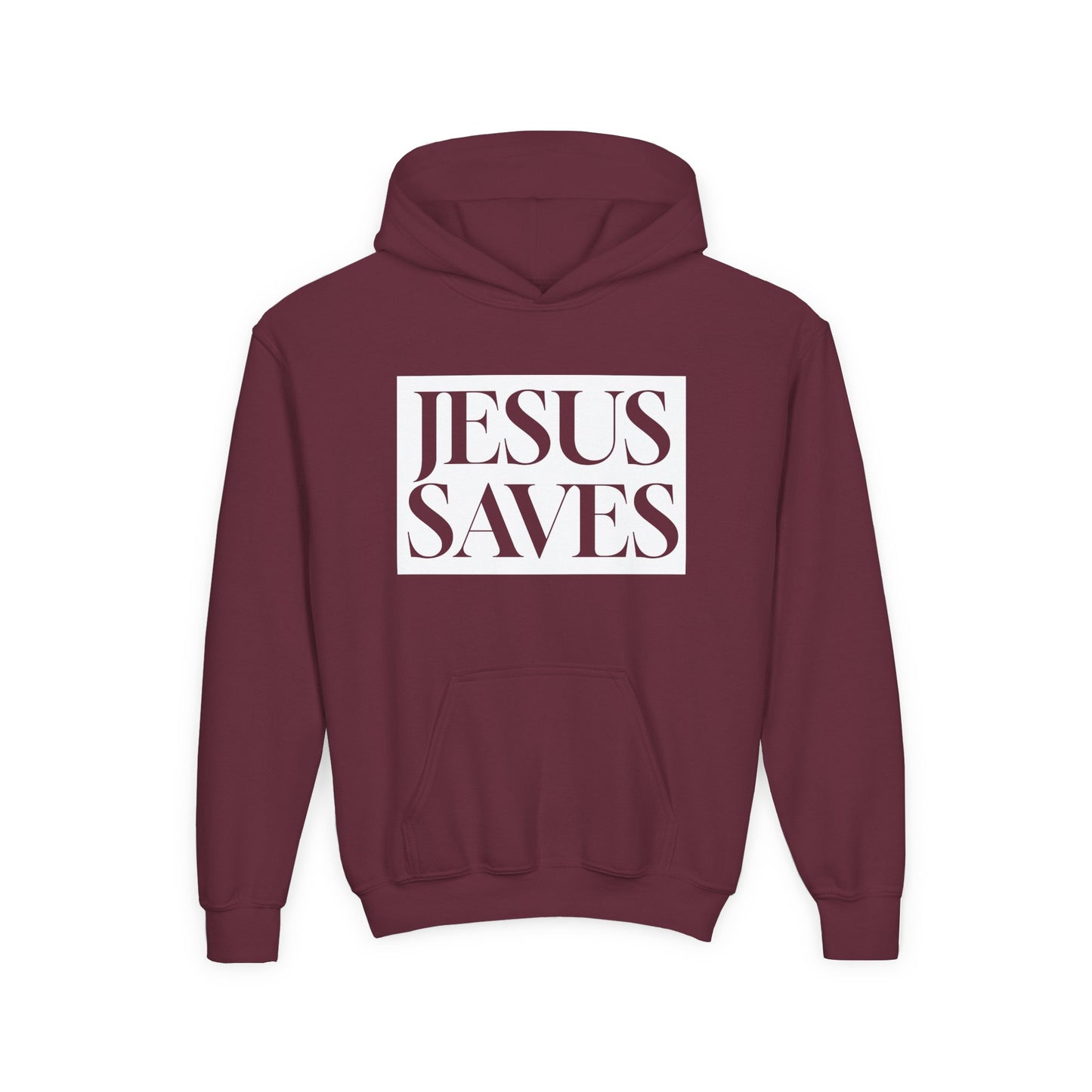 Jesus Saves - Kids Hoodie - English