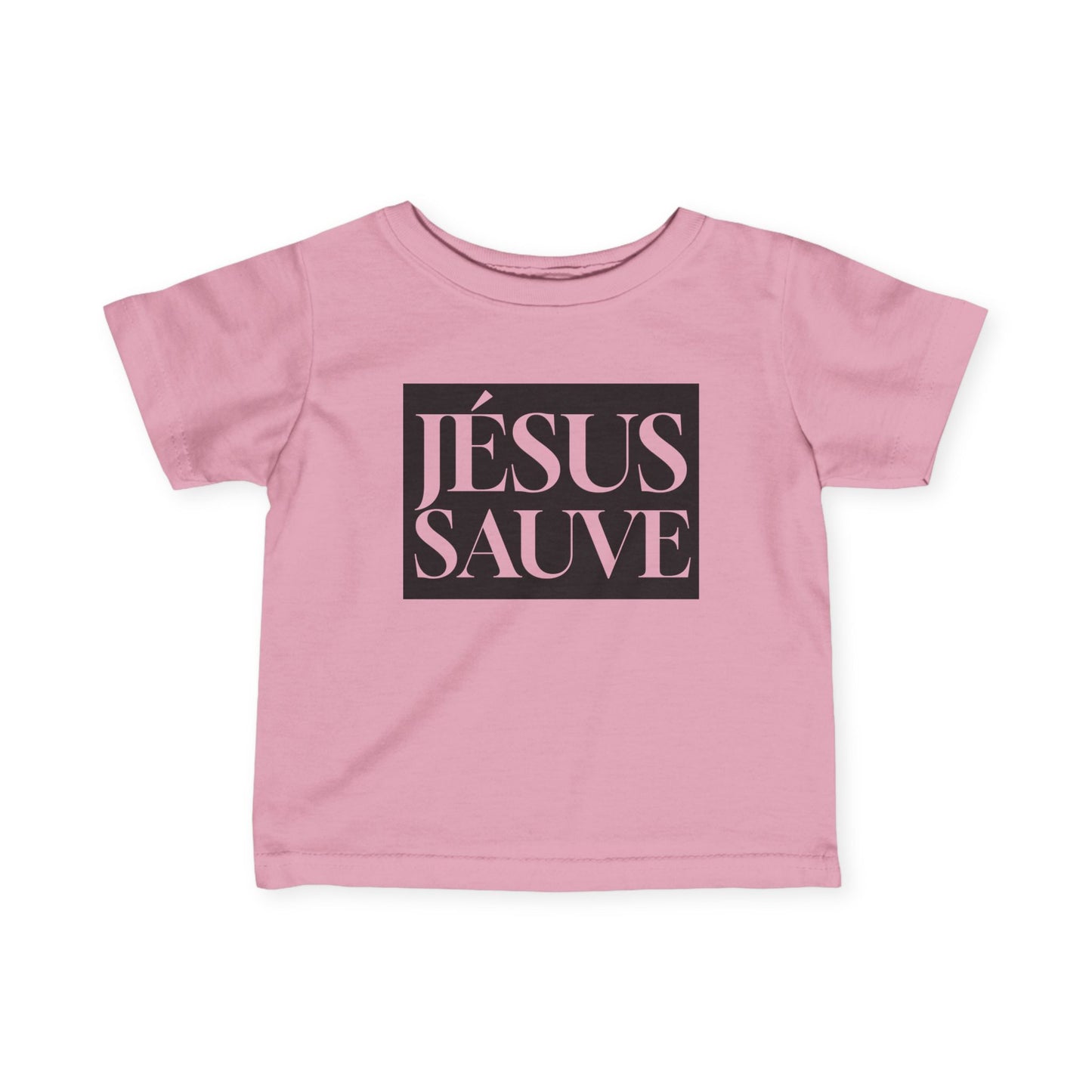 Jesus Saves - Infant Tee - French