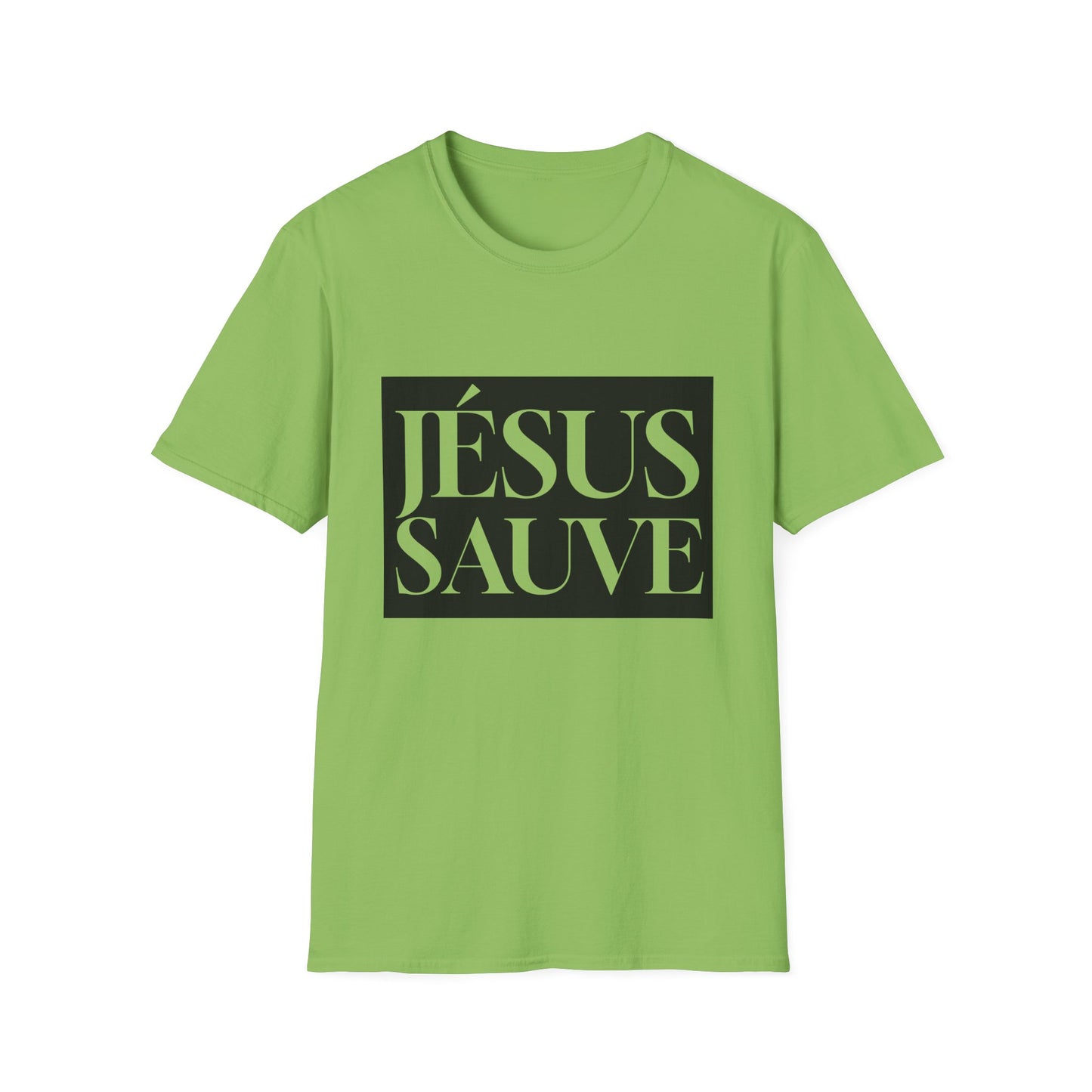 Jesus Saves - Adult Tee - French