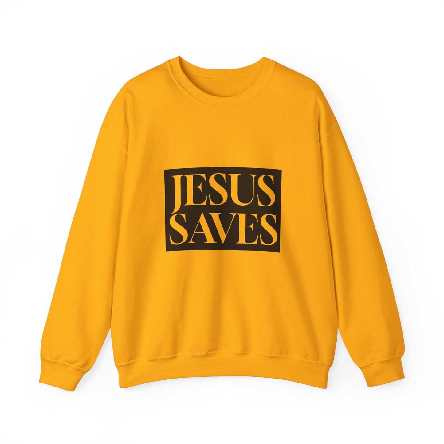 Jesus Saves - Adult Sweatshirt - English