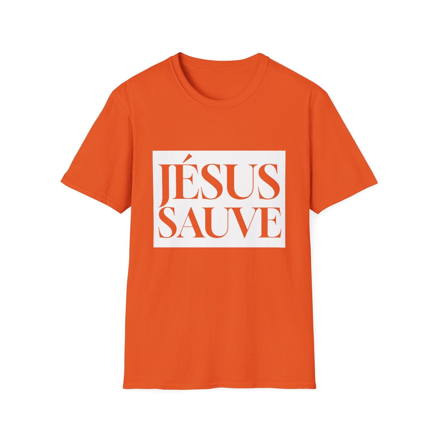 Jesus Saves - Adult Tee - French