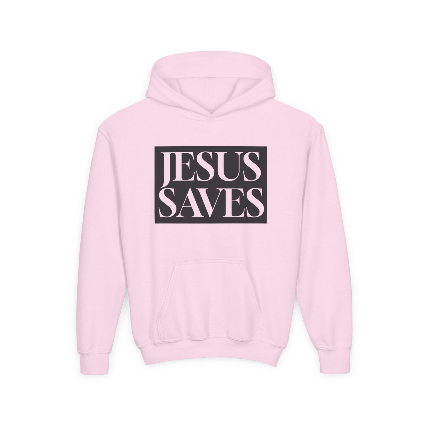 Jesus Saves - Kids Hoodie - English