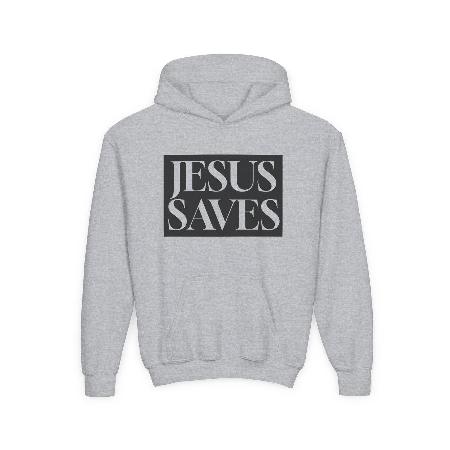 Jesus Saves - Kids Hoodie - English
