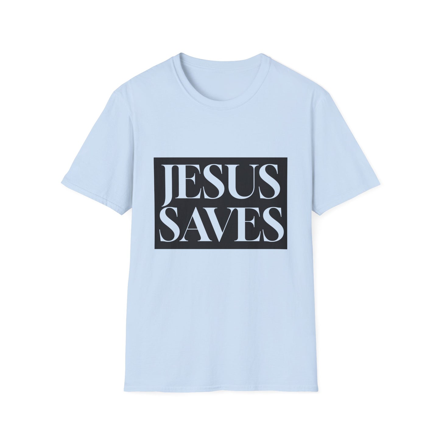 Jesus Saves - Adult Tee - English