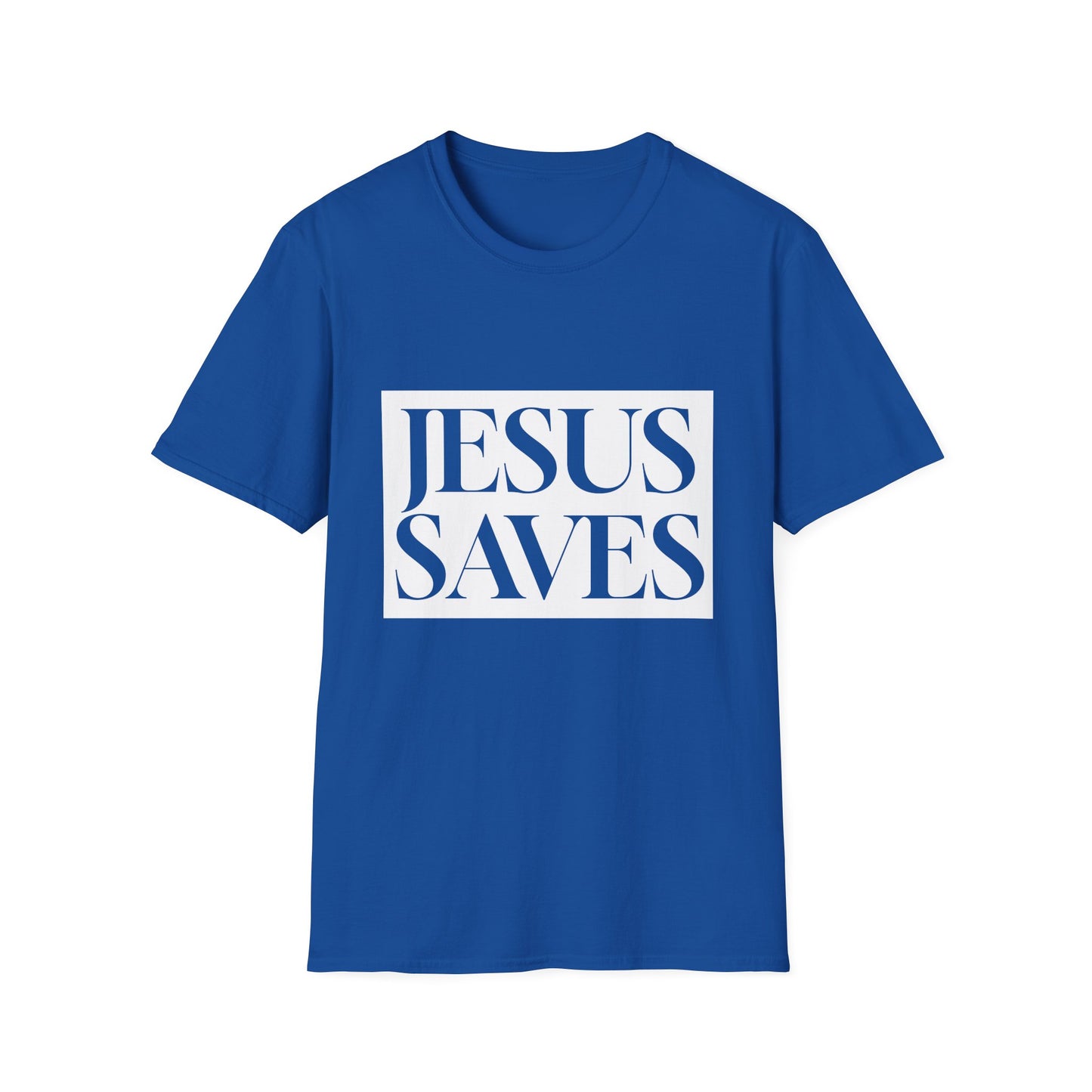 Jesus Saves - Adult Tee - English