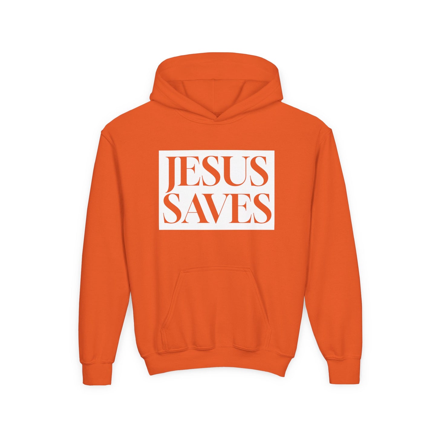 Jesus Saves - Kids Hoodie - English