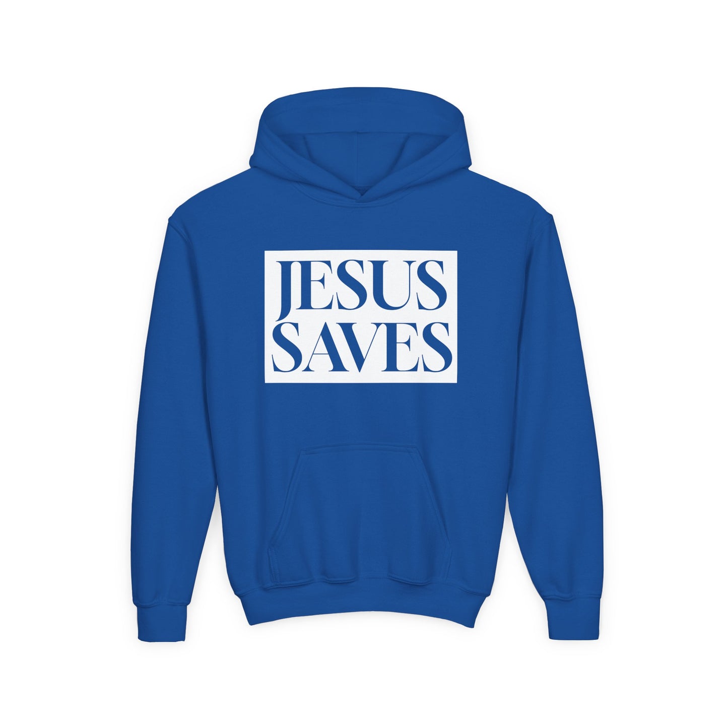 Jesus Saves - Kids Hoodie - English